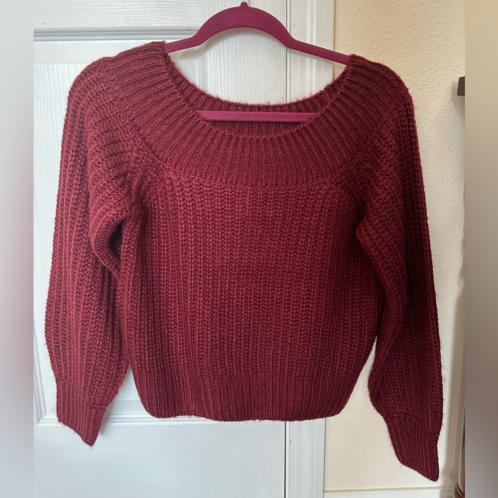 Red sweater